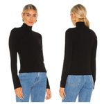 RE/DONE X Hanes 60s Mock Neck Long Sleeve Tee Size Medium Black Photo 1