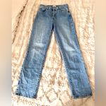 PacSun  Stretch Medium Indigo High Waisted Dad Jeans Photo 3