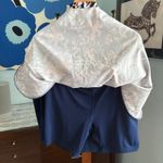 st. john's bay  Active Plus Size Athletic Skort w/ Tie Belt, Blue Floral Print 2X Photo 4