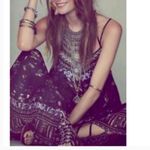 Free People  hankerchief hem Wild Divine maxidress Photo 3