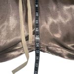 XiRENA Draper Olive Green Satin Pull On Straight Leg Pants MEDIUM Photo 6