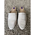 Franco Sarto Beige Slip On Mules Womens 8.5M Minimalist Old Money Classic Euro Photo 1