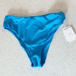 ANDIE  Swim The 90s High Waisted‎ Bottom Azul Electric Bright Blue Size Medium Photo 2