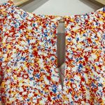 Lush Clothing LUSH Floral Boho Ruffle Hem Drawstring Waist Dress NWT Size Large Photo 6