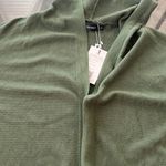 Merokeety NWT Long Cardigan w/Pockets Open Front in Olive, Size S New w/Tag Photo 9