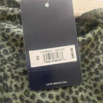 Lucky Brand 🆕Lucky🍀Brand Olive Leopard Print Babydoll Top🆕 Photo 10