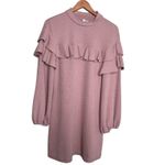 Saylor  Dusty Pink Queenie Knit Dress Size Size Large Photo 6