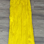 Universal Threads Universal Thread Yellow Sleeveless Maxi Dress Size Small Photo 0
