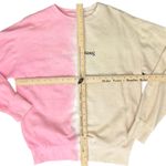 Ariana Grande  Sweetener Pink Tan World Tour Thank U Next Crew Sweatshirt size S Photo 2