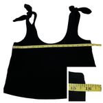 Marine layer Lexi Knot Strap Rib Tank - Black - XS Photo 5