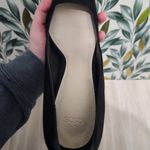 ASOS Pointed Toe Wedges Size 6 Black Faux Suede High Heel 4.5" Pumps Shoes Photo 7