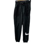 Nike Tech Pack Woven Belted Black & White Swoosh Jogger Pants Size S Photo 1