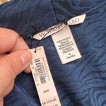 Victoria's Secret  Womens Sleepwear Animal Print Satin Blue Jumpsuit Size Medium Photo 10