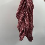 Paper Crane  Smocked Band 3/4 Puff Sleeve Polka Dot Top‎ Size XS Photo 4