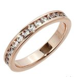 Park Lane TWO rose gold infinity rings sz 7 Photo 0