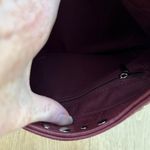 White Fox Boutique White Fox Shoulder Bag Studded Guita Burgundy Silver Photo 2