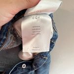 CQY Denim CQY- High Rise Button Fly Denim Jeans Medium Wash Ankle Length Photo 8