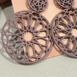 Tiley & Bells Lavender Mandala Earrings Purple Photo 2