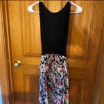 Tally Weijl EUC Black and Floral Skater Dress, Size 34 Photo 3