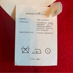 Vintage Matyo Folk Art Hungarian Red Felt Embroidered Floral Vest 164 Photo 8