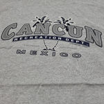 Cancun Mexico Shirt Size XXL 2XL Gray Graphic Print T Photo 3