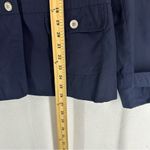 Alfred Dunner  Coat Jacket Lightweight Greenwich Circle Size 14 Navy Blue Photo 3