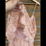 Lovers + Friends  Kristine Pink Lace Romper Photo 4