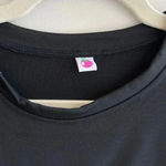 Black Lace Sweetheart Ruched Top, Women’s Floral Lace Overlay Blouse, Size Small Photo 6