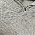 Alya Cream Quarter Zip Sweater with Textured Knit Photo 3