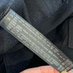 ZARA  Womens Knit Drawstring Waistband Cargo Jogger Pants Lounge Black Large‎ Photo 5