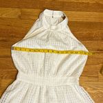 Adelyn Rae  Women’s XS White Checker Angel Check Seersucker Sleeveless Dress Chic Photo 1