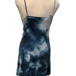 Brandy Melville Blue Tie-Dye Spaghetti Strapped Dress. Size S Photo 1