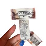 Jessica Howard Pink Floral Trim Opened Mock Neck Barbie Blazer Women Sz 14 VTG Photo 5