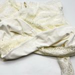 Akira White Lace Robe with Plunge Neckline Photo 9