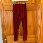 Aerie 7/8 Feel Free Light Support Red Leggings Size Medium New With Tags. Photo 7
