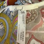 Anthropologie  Floreat Silk Satin Paisley Patchworks Lace Kimono Cardigan Top S Photo 4