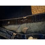 Nine West Jeans Bootcut Dark Wash Embellished Pockets Size 12 Photo 6