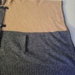 Max Studio  womens 60% lambswool colorblock poncho size small Photo 4