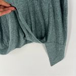 Regna X Green Slub Knit‎ Asymmetrical Hem Short Sleeve Tee Size L Photo 5