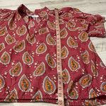 Livro Paisley Print Top Size Large Photo 10