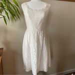 Encore by Watters Lace Sleeveless Dress off white Size 8 Photo 1