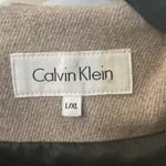 Calvin Klein Tan Double Breasted Wool Swing Coat Size L/XL NEW Indie Vanguard Photo 8
