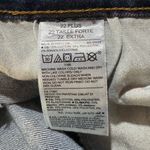 Old Navy Rockstar Super Skinny SZ 22 Plus Jeans Stretch Whiskered Dark Wash Blue Photo 7