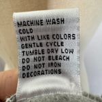 Bonnie Evans Gray Floral Embroidered Button Sweatshirt Women’s 2X Cozy Casual Photo 6