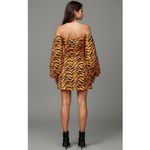 Reformation  Roshay Mini Dress, Tigress, 0 (US) Photo 2