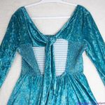 Free People NEW Free People Bali Tightrope Romper In Turquoise Combo, M Photo 8