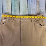 Wrangler Vintage Tan Jeans Size 16 Waist 30" Straight Leg Cowgirl 80s 1980 Photo 6