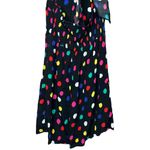 RIXO Target Colorful Polka Dot Black Mini Dress Size XS Photo 10