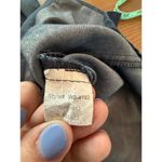 Black Short Sleeve Shirt Dress/Tunic Gray Size XS Photo 4