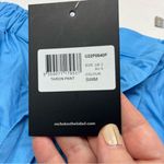 Nicholas The Label Taron Pant Swim Blue Size US‎ 2 Pockets Summer Tie Waist NEW Photo 3